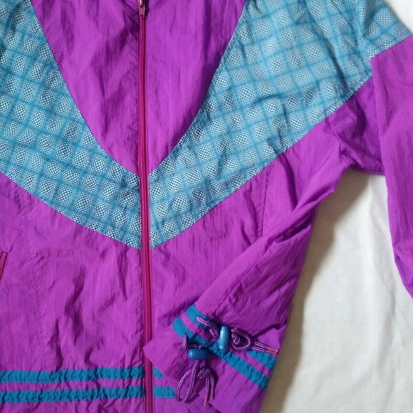 VTG Reebok Windbreaker Jacket Color BloCK - Picture 3 of 8